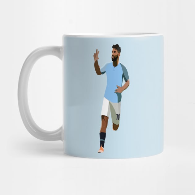 Sergio Aguero by Webbed Toe Design's